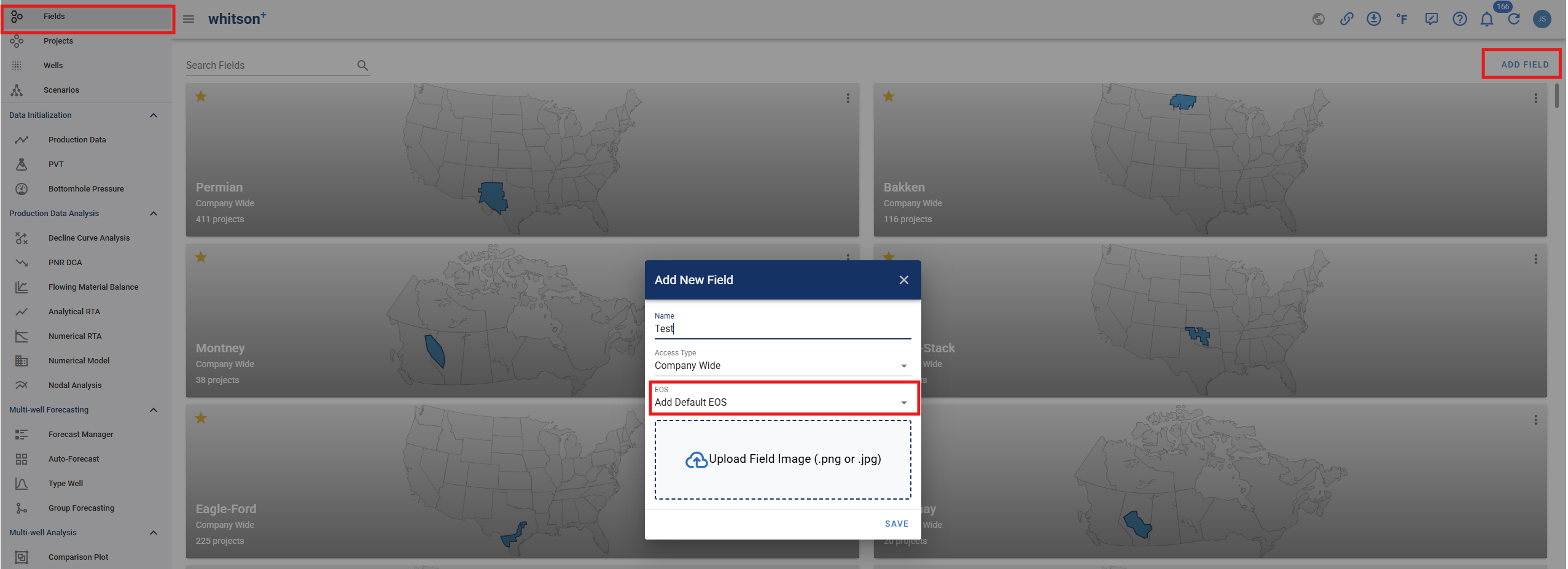Edit Field Information