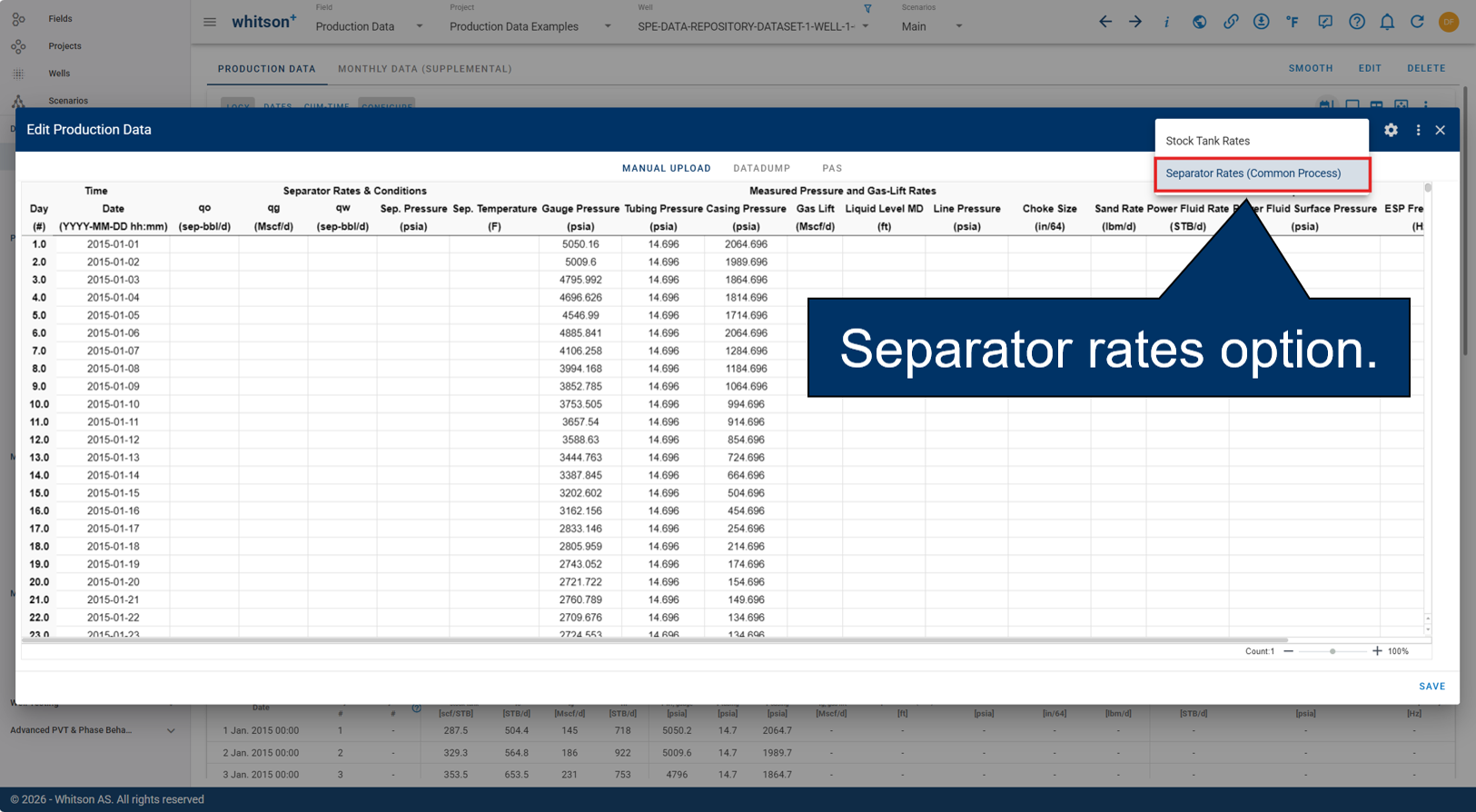 \label{rate-input}